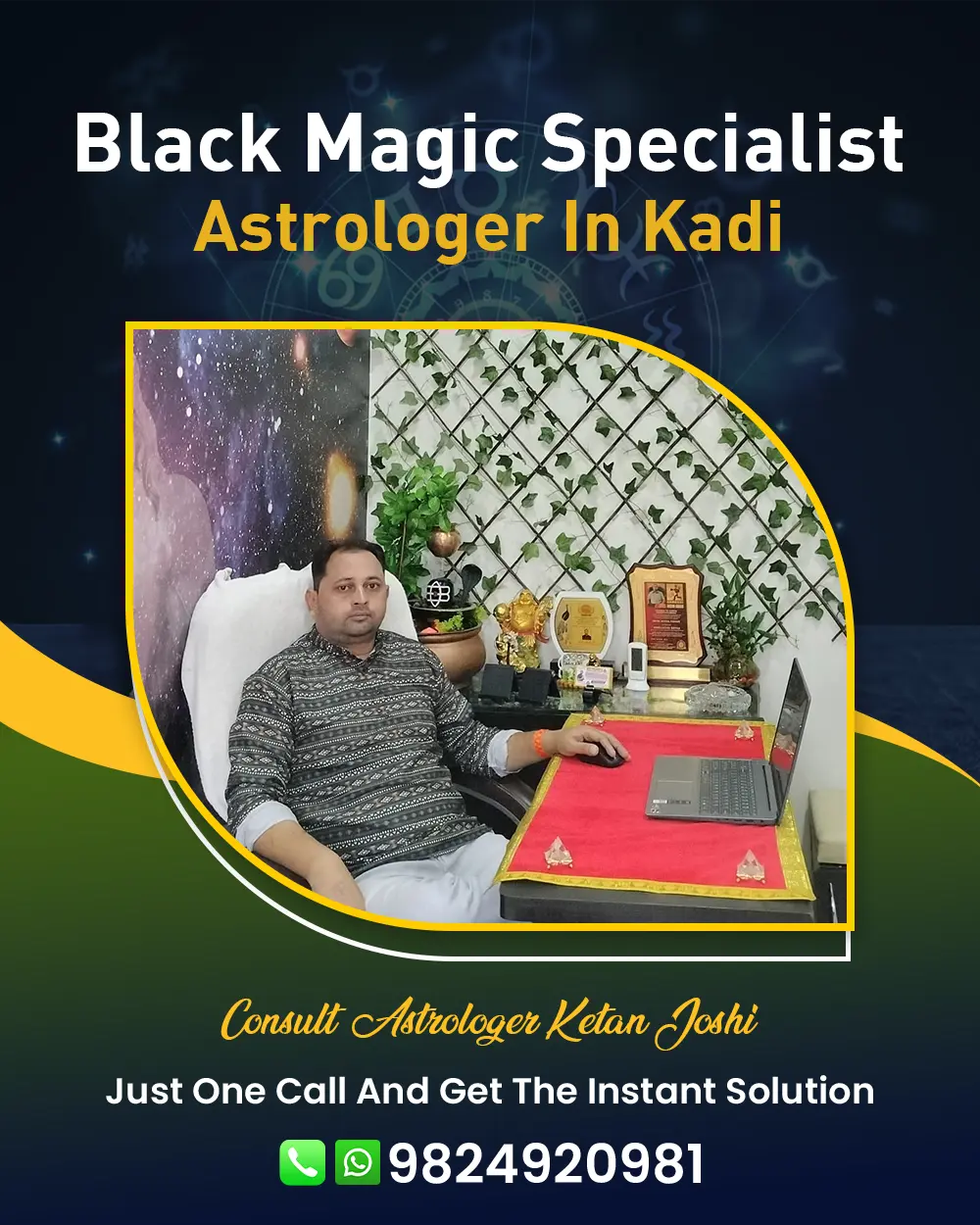Black Magic Specialist Astrologer In Kadi
