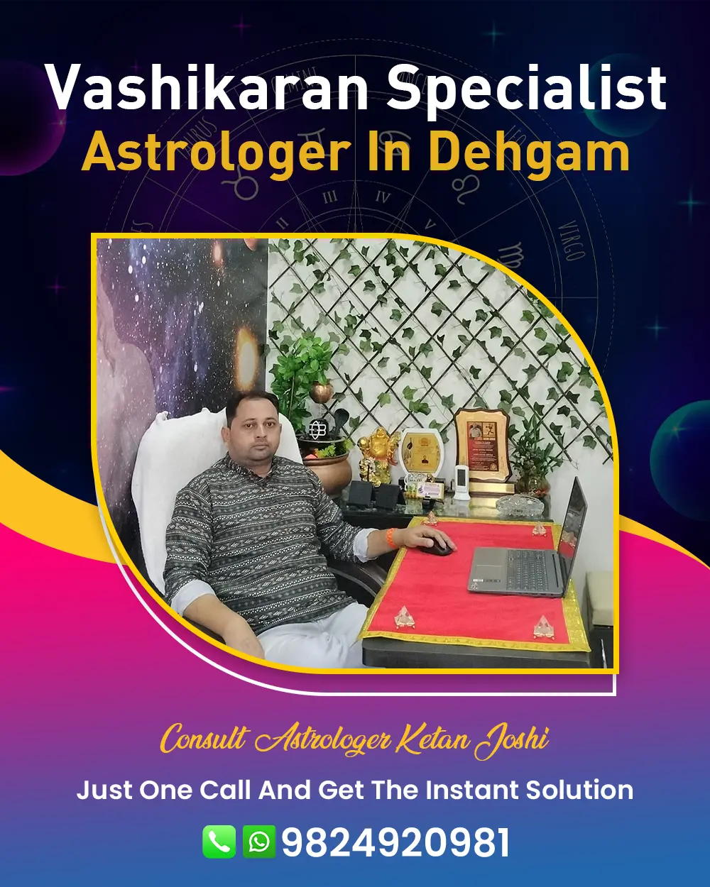 Vashikaran Specialist Astrologer In Dehgam