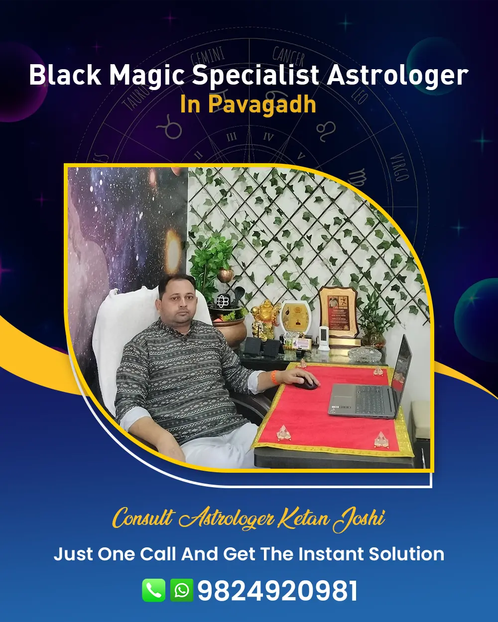 Black Magic Specialist Astrologer In Pavagadh