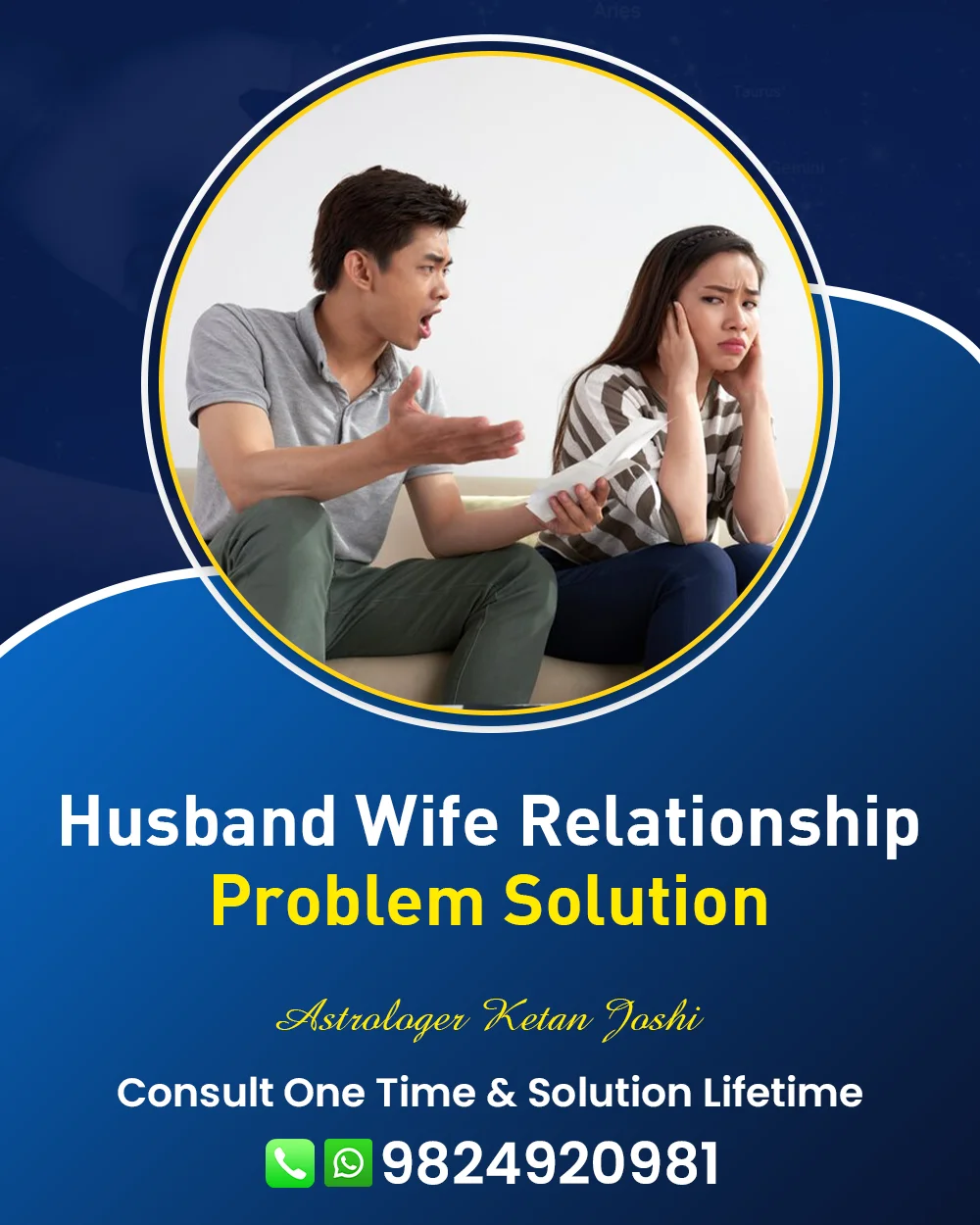 Husband Wife Problem Solution Astrologer In Hubli