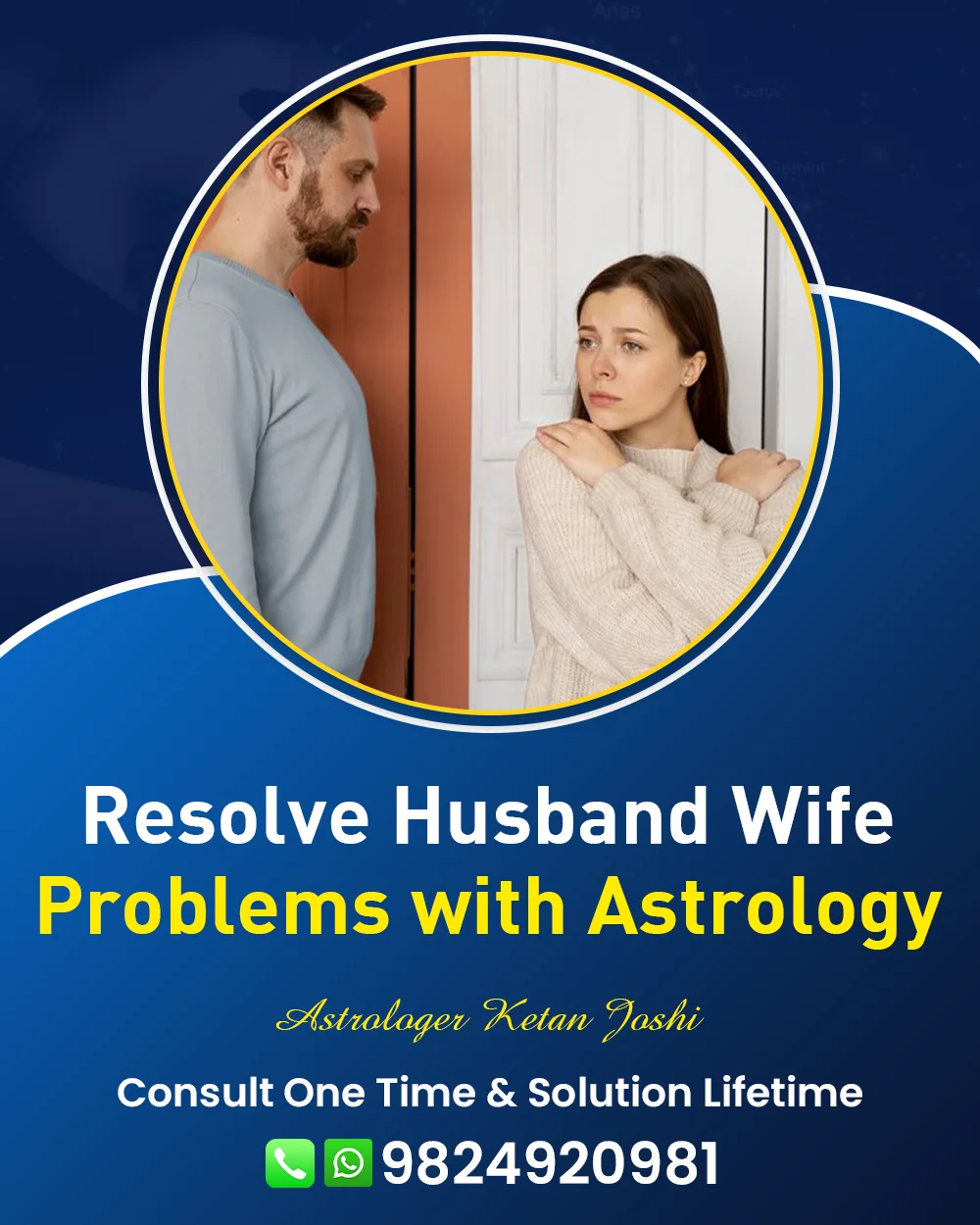 Husband Wife Problem Solution Astrologer In Ahmednagar