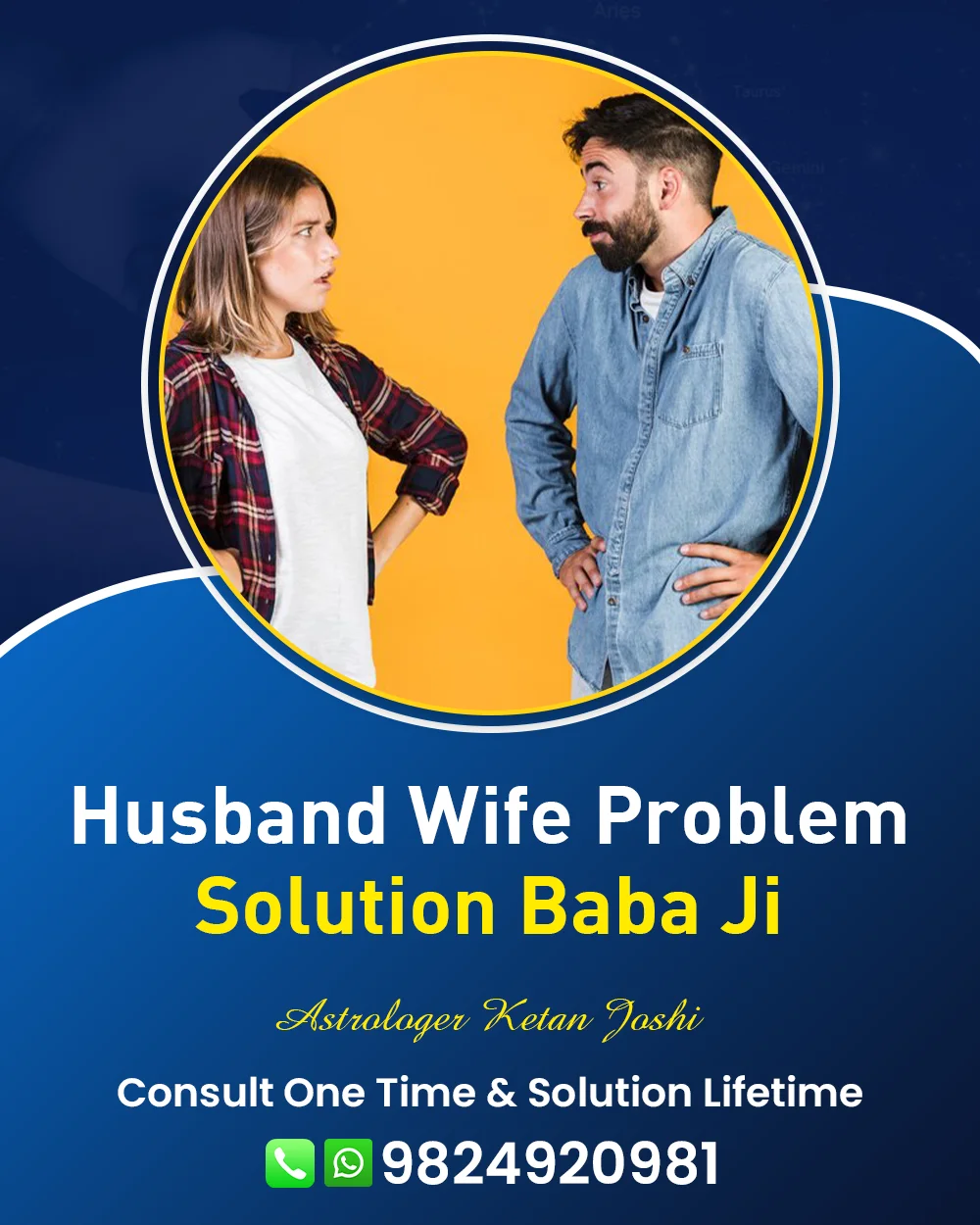 Husband Wife Problem Solution Astrologer In Jalandhar